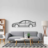 Galant VR-4 TYPE V Detailed Silhouette Metal Wall Art
